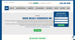 Desktop Screenshot of davidsklar.com